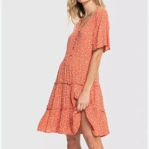Roxy Summer Of Sun Tiered Dress